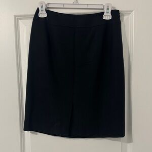 Talbots Classic Black Pencil Skirt